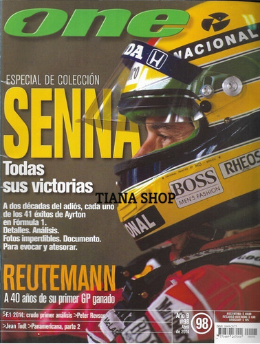 Revista One #98_abril 2014_ayrton Senna: Todas Sus Victorias
