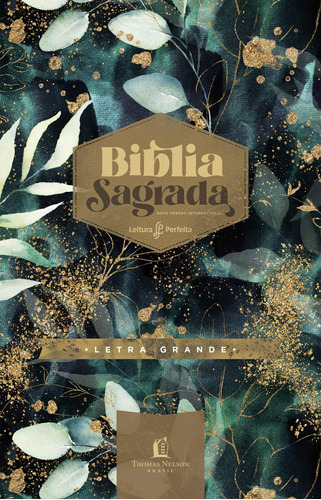 Livro Bíblia Jardim Noturno, Nvi, Capa Dura, Letra Grande, 