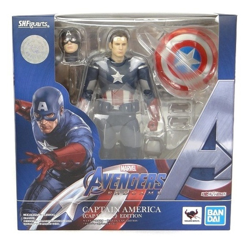 Sh Figuarts Marvel Avengers Capitán América Figura Bandai
