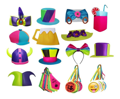 Cotillón, Cotillón Carioca, Gorros Cotillón, Fiesta X 44u