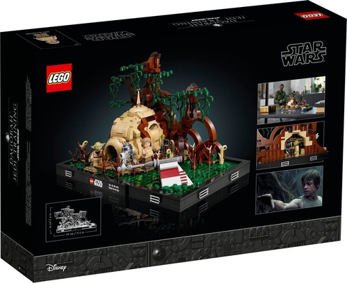 Lego Star Wars 75330 Diorama Entrenamiento Jedi En Dagobah