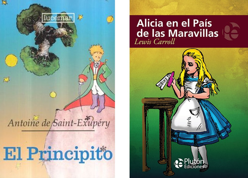 El Principito + Alicia En El País De Las Maravillas