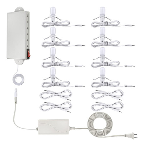 Sistema De Luz De La Aldea Navideña Meonum Conjunto De Acces