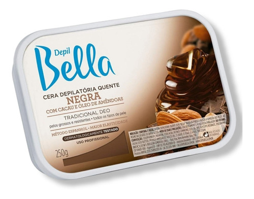 Cera Quente Em Barra Depil Bella Negra Deo 250g