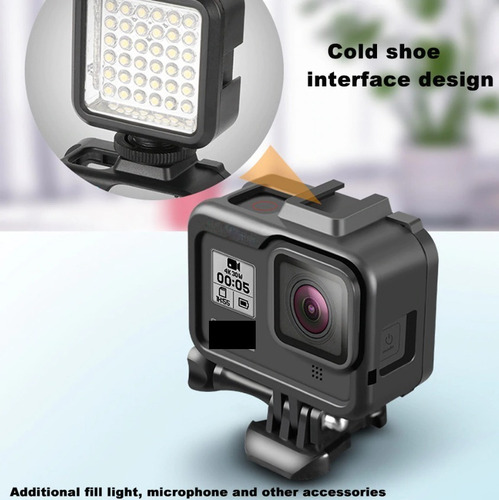 Imagen 7 de 9 de Carcasa Protectora Para Gopro Hero 8