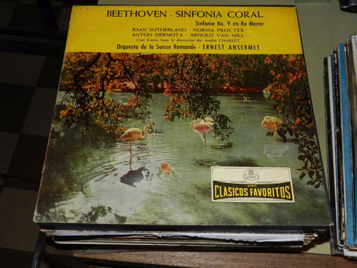 Vinilo 2878 - Sinfonia N° 9 En Re Menor - Beethoven 