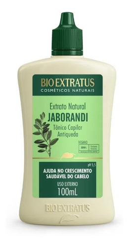 Tônico Capilar Antiqueda Jaborandi 100ml Bio Extratus