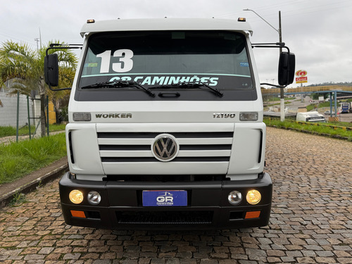 Vw 17-190 Worker 2013 Toco Caçamba Extra Único Dono