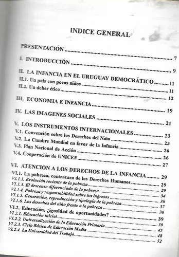 La Niñez En El Uruguay - Comite Derechos Del Niño (Usado)