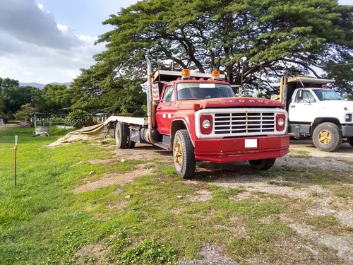 Imagen 2 de 5 de Camión Ford 750, Año 1976, Con Turbo, Grúa. Acepto Ganado.