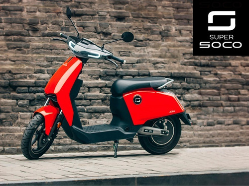 Moto Eléctrica Super Soco Cux Estilo Vespa Pilar Motor Bosch