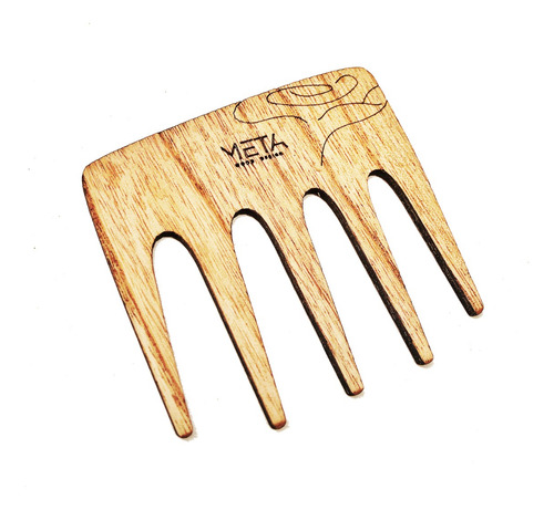 Peine Madera Antifrizz Rosae Para Rulos X 25 Unidades