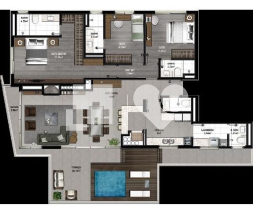 Imagem 10 de 11 de Apartamento - Petropolis - Ref: 14632 - V-236159