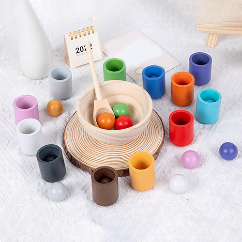 Pelotas Para Niños En Tazas Juguetes Educativos Para Bebés