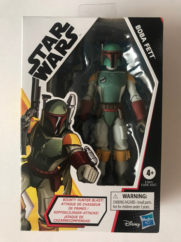 Boba Fett Star Wars Galaxy Of Adventures 5 Pulg Hasbro 2020 (Usado)