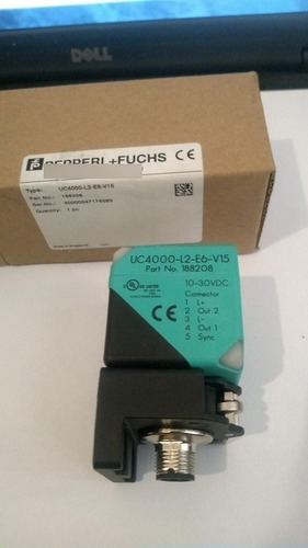 Sensor Ultrasonico 24v Pepperl Fuchs Original Novo Caixa