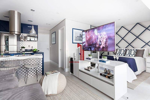 Imagem 10 de 14 de Loft Com 1 Dormitório Para Alugar, 53 M² Por R$ 3.500,50/mês - Barra Funda - São Paulo/sp - Lf0001