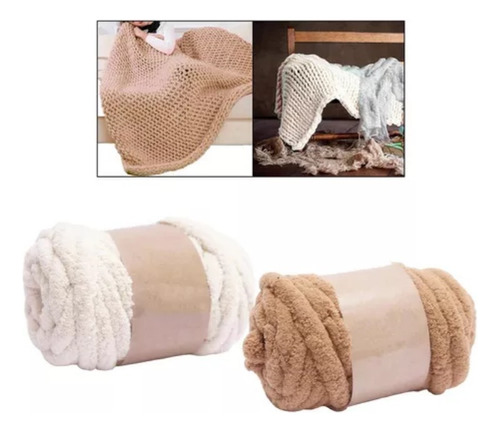 2 Acogedor Juego De Hilos Para Tejer Y Hacer Crochet. /&z