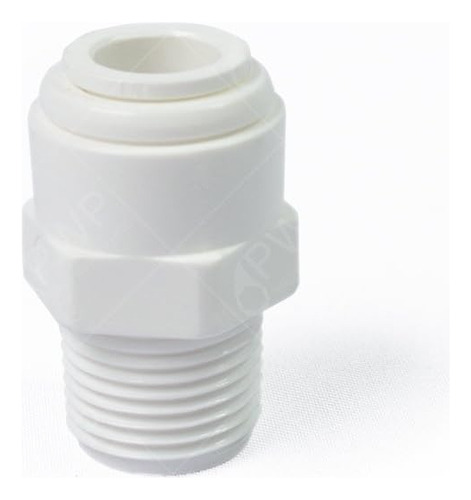 Speedfit Pp010822w - Conector Macho (1/4 Od Por 1/4 Npt...