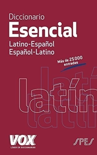 Diccionario Esencial - Español - Latino - Vox - Libro *
