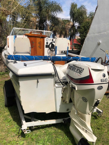 Crucero Pilotina Motor Ecológico Nuevo 60hp 2017