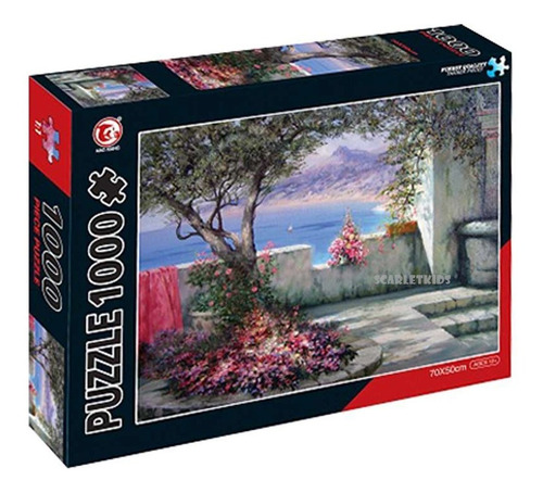 Puzzle Rompecabezas 1000 Piezas Balcon Hao Xiang Scarletkids