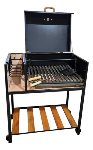 Parrilla Balconera Negro