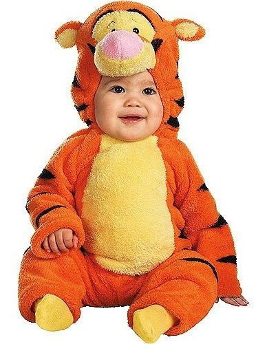 Disfraz De Tigger Para Niño Talla 3-4 Hallowen