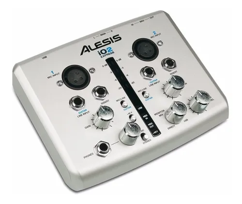 Alesis Io2 Placa De Sonido Externa Usb Igual A M-track