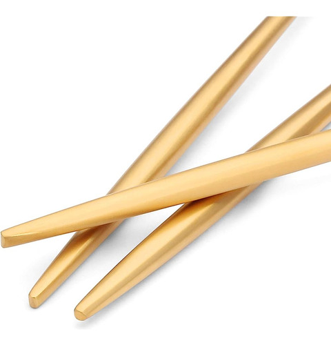 Juego De Cubiertos De Oro Mate - Giococo Juego De Cubiertos