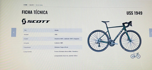 Imagen 1 de 25 de Bicicleta Scott Speedster 20 Aluminio Oportunidad !!