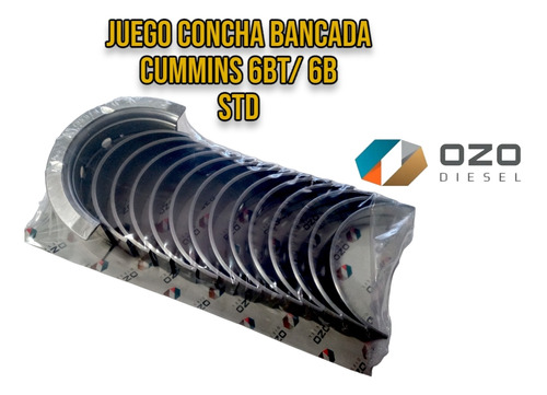 Concha Bancada Cummins 6b/ 6bt/ Isb/ Qsb 2v/ Isb 4v/  Std