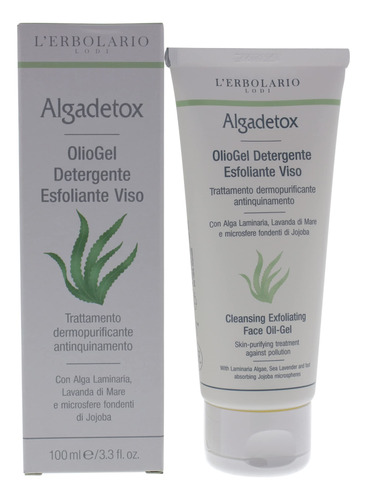 L'erbolario Algadetox - Gel Exfoliante Limpiador Facial  Tr