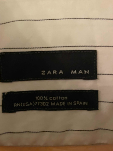 Camisa Zara Talle L/xl Como Nueva 100% Original (Usado)