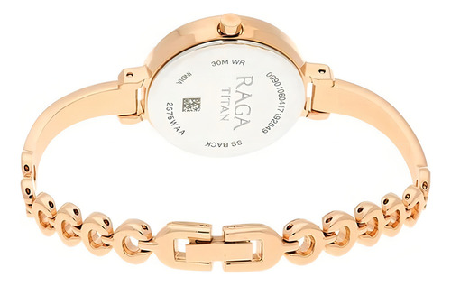 Titan Raga Viva- Reloj Analogo Para Mujer - Belleza Y Elegancia