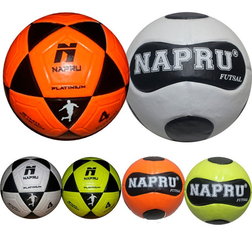 8 Pelotas Fútbol Sala Napru Futsal Liga Papi Medio Pique N4 