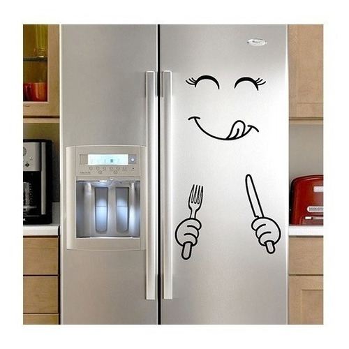 Sticker Vinil Decorativo Para Refrigerador Nevera Cocina