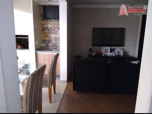 Imagem 1 de 30 de Condomínio Alegria Apartamento Com 3 Dormitórios À Venda, 83 M² Por R$ 530.000 - Vila Santo Antônio - Guarulhos/sp - Ap0521