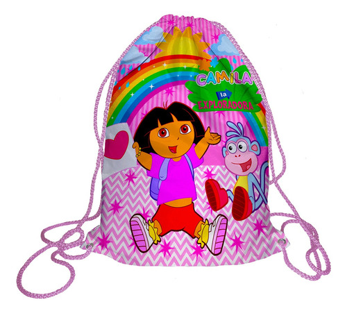 40 Morralito Dulcero Bolo Fiesta Infantil Dora Exploradora 2