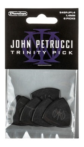 Puas Dunlop John Petrucci-trinity Negra 1.40 6 Pzs 545pjp1.4