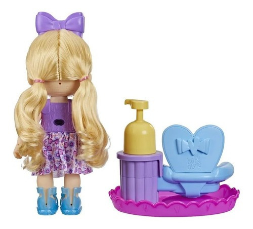 Boneca Baby Alive Sudsy Styling Loira Salão De Beleza Menina