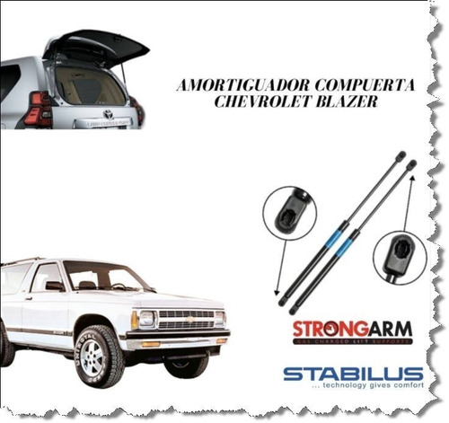 Amortiguador  Vidrio Para Chevrolet Blazer 95-96-97-98-99-00