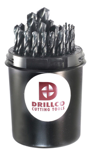 Drillco 400e Serie 29 Pieza Heavy-duty Acero Alta Velocidad