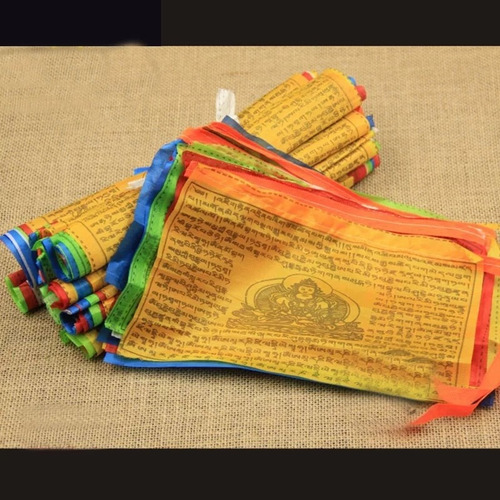 Imagen 5 de 7 de 4 Rollos Banderas Tibetanas