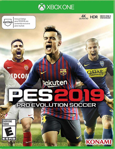Imagen 1 de 1 de Pes 2019 Pro Evolution Soccer Xbox One Envío Gratis Nuevo*