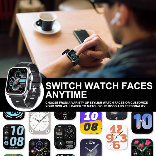 Reloj Inteligente Con Monitor De Sueño Y Frecuencia Cardíaca