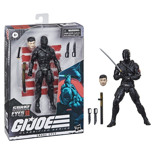 Figura De Acción Snake Eyes Gi Joe Classified Series 4