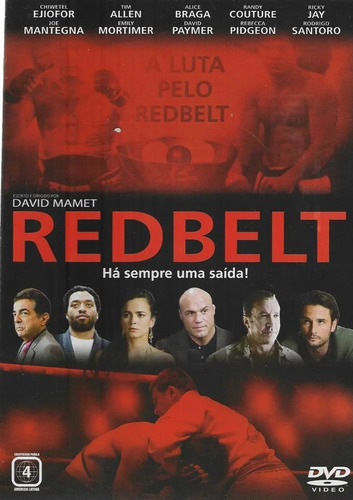 Dvd Redbelt Há Sempre Uma Saída - David Mamet - Lacrado