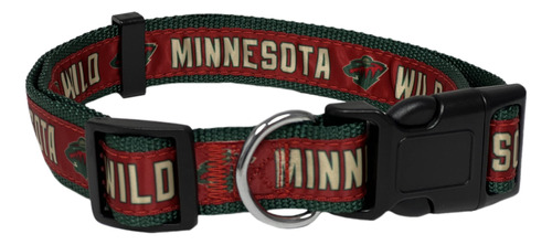 Nhl Pet Collar Minnesota Wild Dog Collar, Collar Grande De .