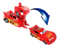 Comprar Cars Auto Transformers Robot Pilas Sonido Luces Rayo Mcqueen